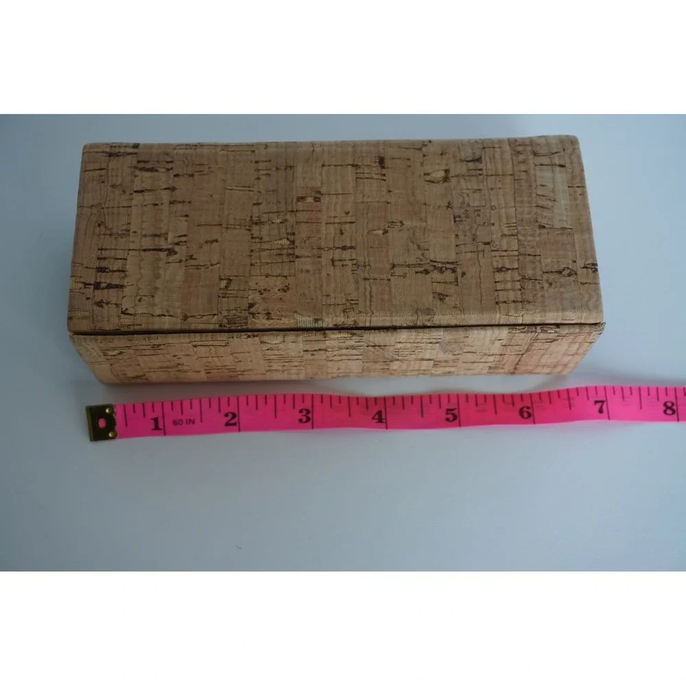 Costa Del Mar Sunglasses Magnetic Case Natural Cork Foldable Logo KC.9010